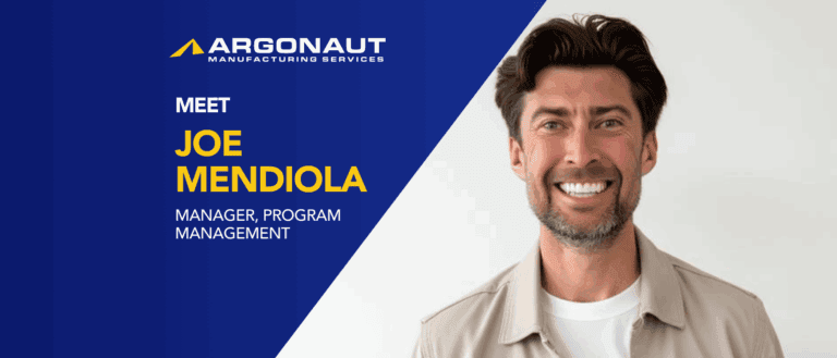 Joe Mendiola - Argonaut Manufacturing Services