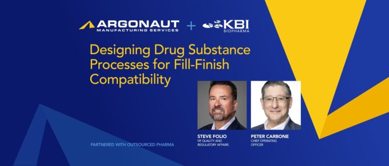 Drug Substance to Drug Product Transfer - Argonaut Manufacturing Services